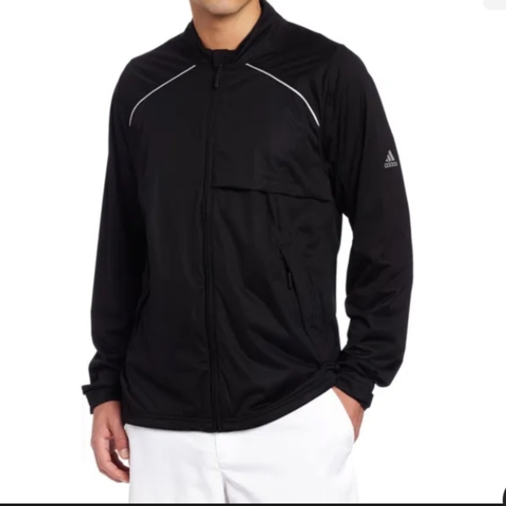Adidas Black Climaproof Golf Men’s Jacket NWOT 2XL